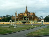 Vor dem Moonlight Palast - Phnom Penh - Kambodscha